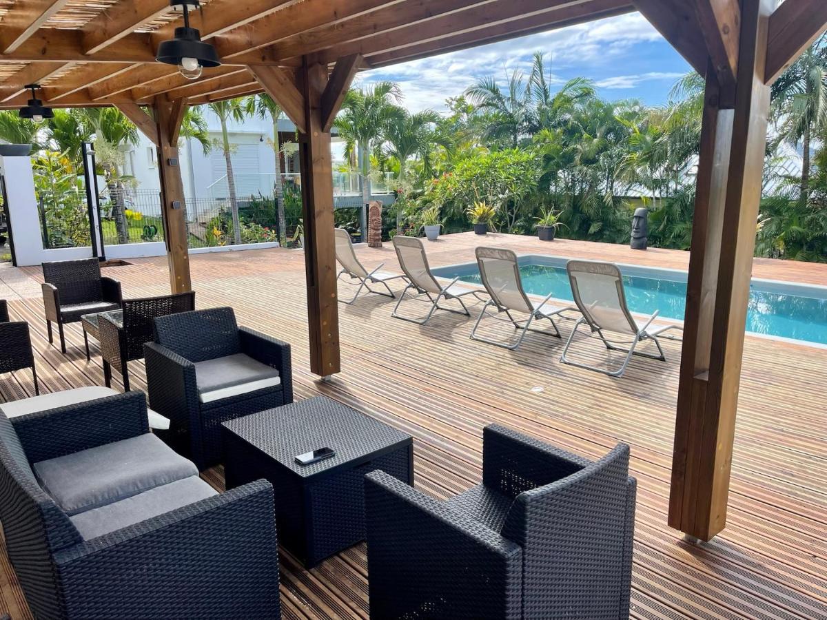 Grande Villa Au Calme - Vue Exceptionnelle - Climatisation - Piscine Sel Chauffee - Jardin Tropical Vincendo Zewnętrze zdjęcie